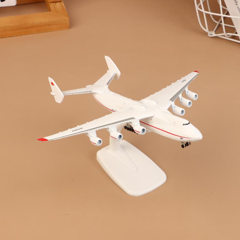 1 Set 1/400 Maßstab Replika Modell Spielzeug 20 cm Diecast Metalllegierung Sowjetisches An-225 Flugzeugmodell für Sammlung Dekoration Kunstwerk