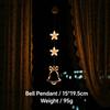 Elk/Snowflake/Bell/Snowman Christmas Hanging Light Christmas Window Lights  Christmas Decoration