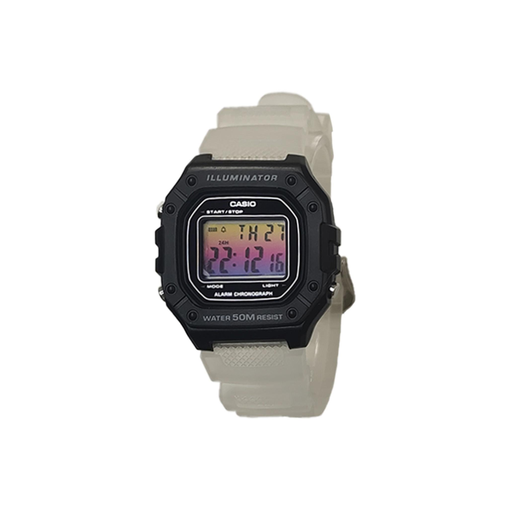 CASIO G Shock W218H 1A W-218H-1A(Watch3--) Transparent Strap