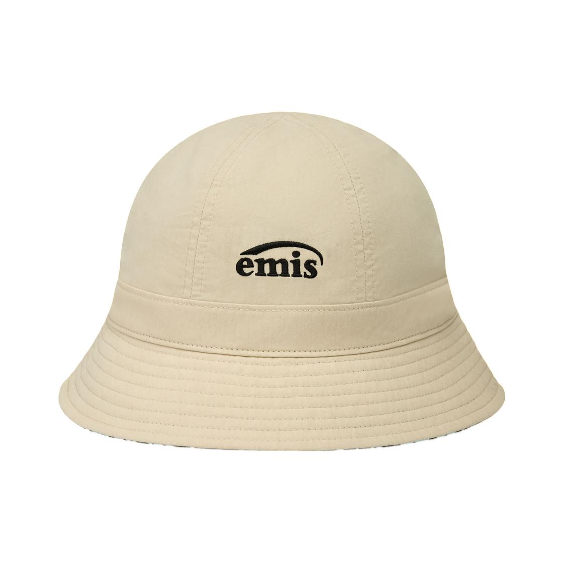 EMIS Coastal Reversible Bucket Hat Beige ONE SIZE