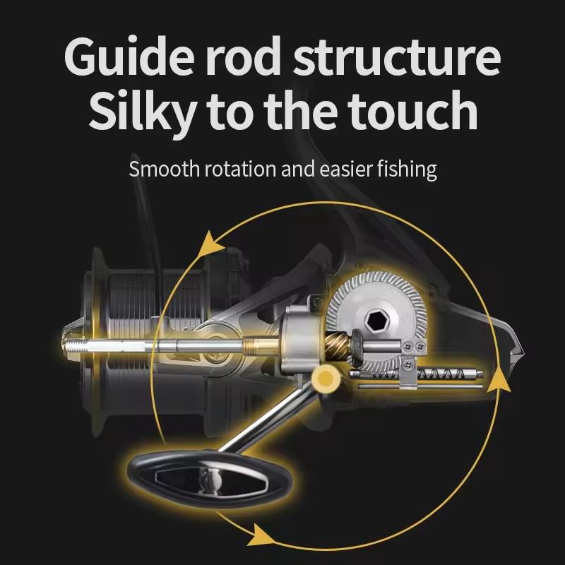 Strong 20KG Max Drag Resistance Sea Boat Surf Fishing Reel 8000-14000 Carp Spinning Fishing Reels