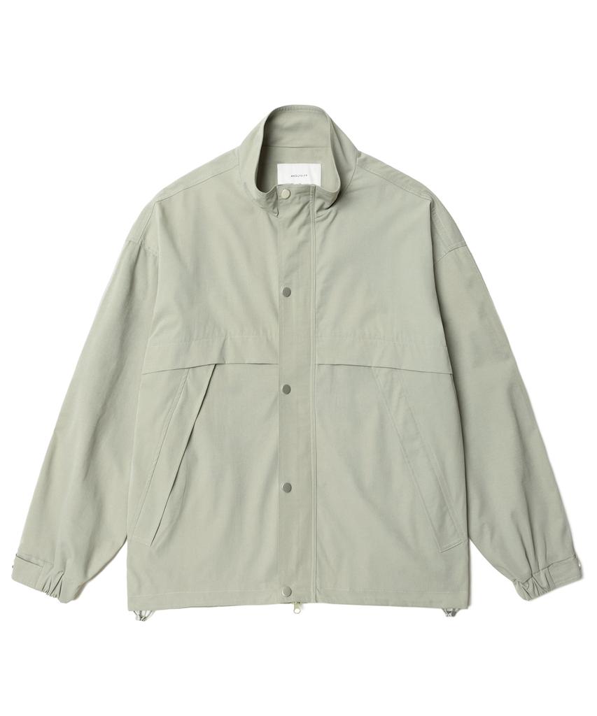 Aott Multi-Zip Up Jacket Ash Khaki