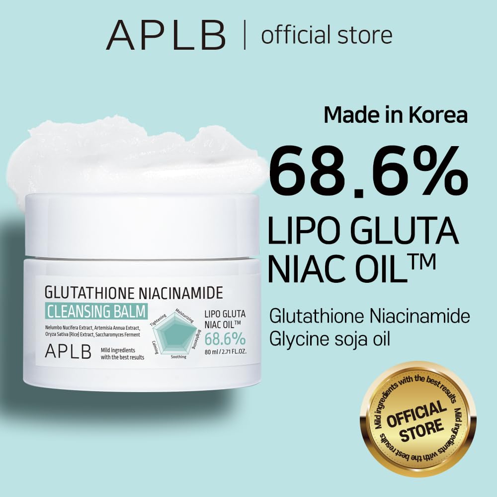 [APLB Official] Glutathione Niacinamide Cleansing Balm 80ml