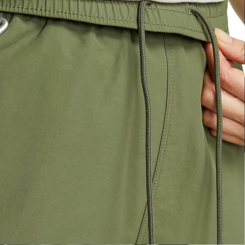 Nike ACG Solid Color Logo Print Sports Casual Shorts Women Bottoms Olive-Green DH8351-378