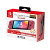 Nintendo-licensed grip controller, APRICOT RED, fits Nintendo Switch and features rapid fire and rapid fire hold.
