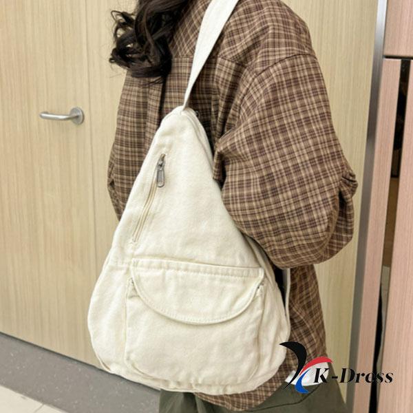 Vintage Canvas Schultertasche Rucksack Umhängetasche(3 Farben)