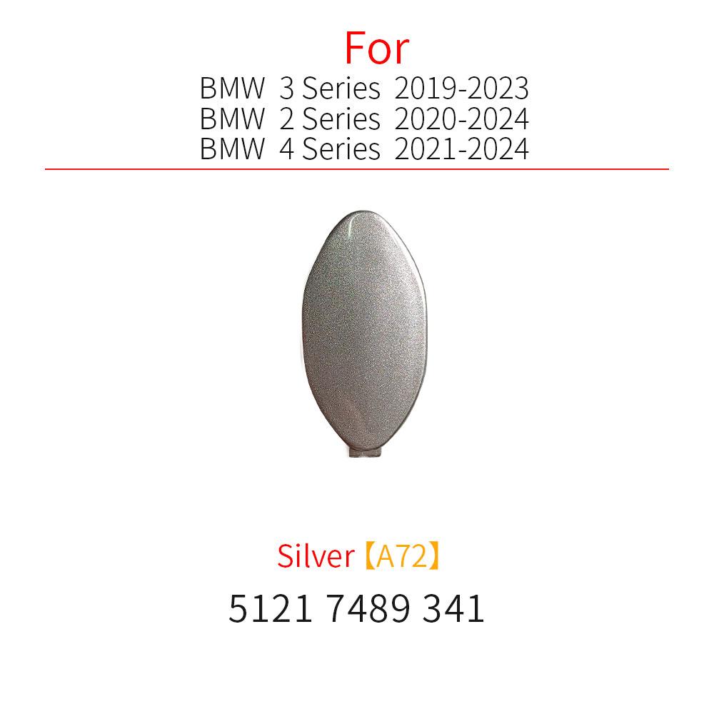 For BMW G20 G21 G26 U06 Car Exterior Door Handle Lock Key Hole Cap Cover Black White Painted For BMW 2 3 4 Series 220 325 430