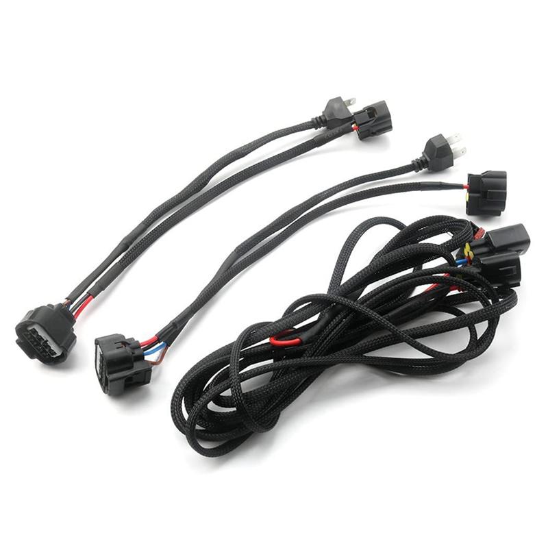 Headlight Conversion Harness Power Harness DRL Adapter For Toyota Car Harness LED Headlight Conversion Harness чёрный