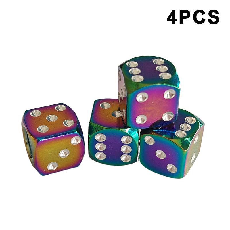 4/5PCS Tire Valve Stem Caps Anodized Aluminum Wheel Valve Covers Accessories Universal Cars SUVs Bikes Trucks And Motorcycles·
