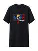 Blue Nope Not Again T Shirt Vintage Washed Unisex Casual Fashion Stretched Top For Everyday Wear Graphic Streetwear Versatile