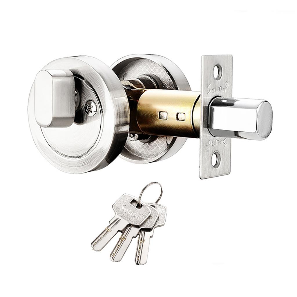 Stainless Steel Concealed Door Lock Keyed Door Lock Interior Door Lock Offering Stable Safety & Simple Setups for Home