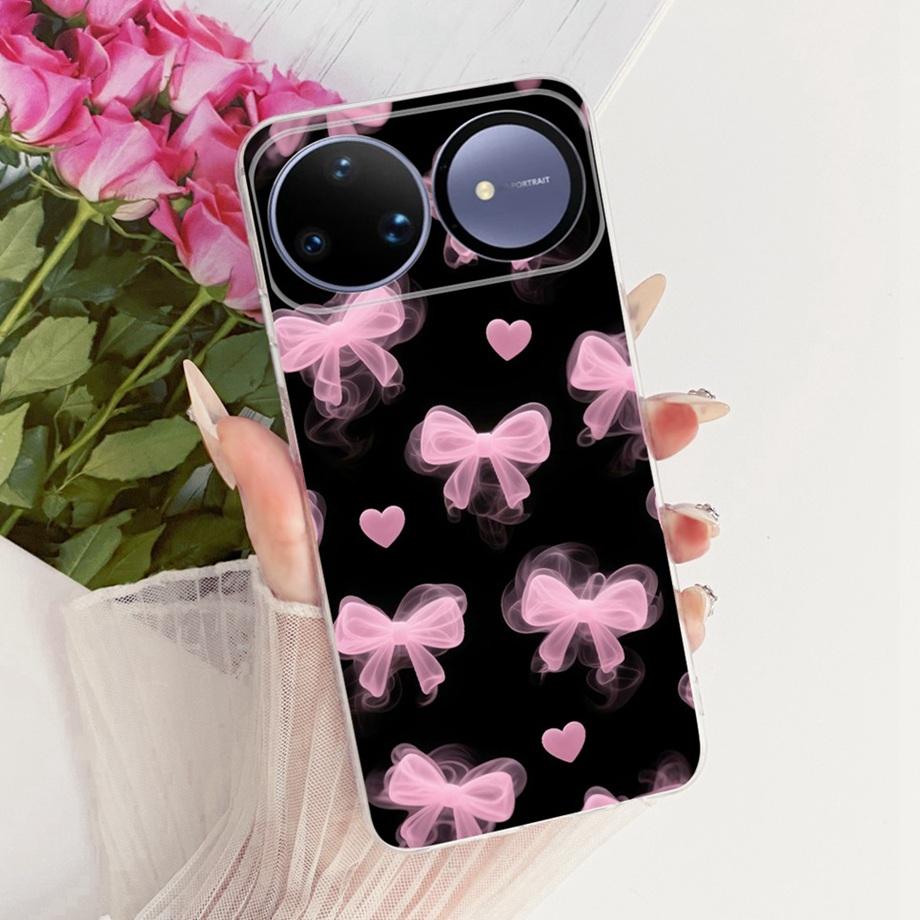 For Huawei Nova 15 Ultra 15 Pro Phone Case Soft Clear Silicone Back Cover Butterfly Dragon Cat Floral Painting Funda Nova15 Capa