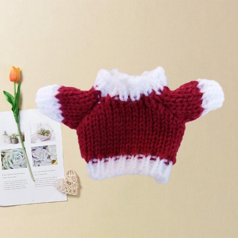 10Cm Baby Clothes Dog Clothes Replacement Sweater Doll Doll Accessories Cotton Doll Clothes