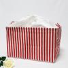 Großer Stoff-Aufbewahrungskorb mit Kordelzug, feuchtigkeitsbeständig, faltbar, Kleider- und Decken-Organizer-Box, Kordelzug, faltbarer Kleiderschrank, Aufräumtasche