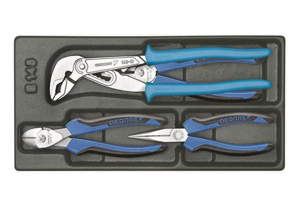 GEDORE 6614650 Pliers Set, 4 Pieces, 1500 ES-145, Germany Others