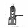 4 Connection Wires Vinyl Stylus Holder Aluminium Alloy Turntable Headshell Mount  For DJ Use