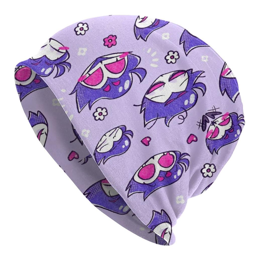 Helluva Boss Loona Cappello Fan Art Merchandising Goth Autunno Inverno Street Skullies Berretti Cappello Primavera Caldo Doppio Uso Cappelli Bonnet