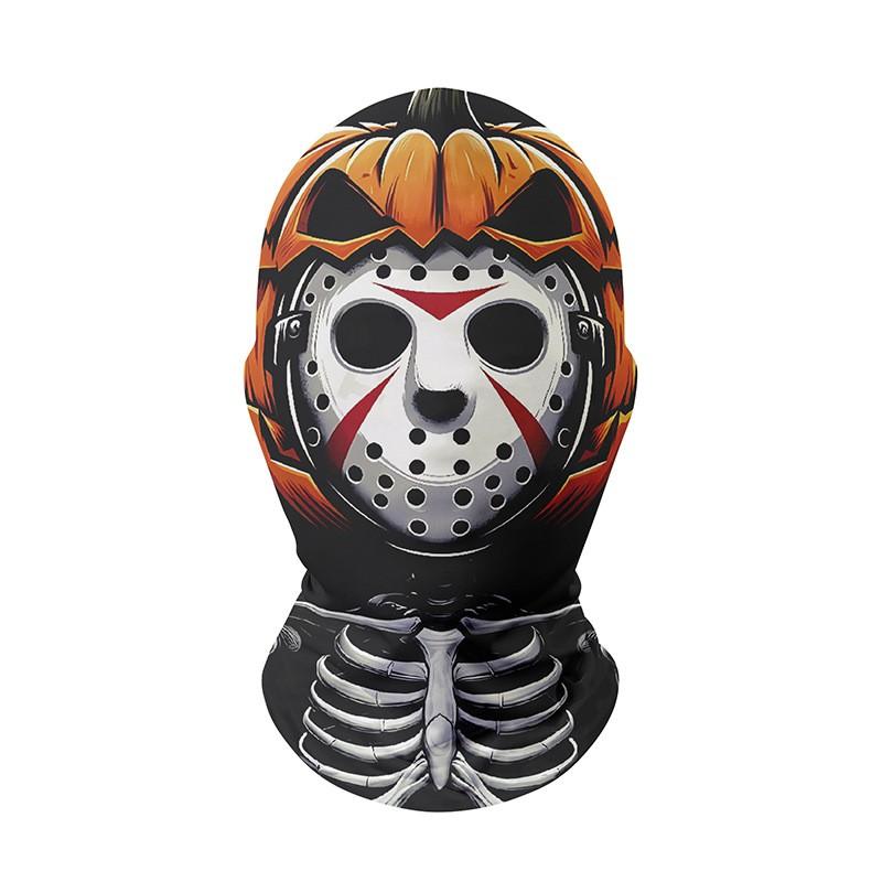 Maschera Integrale in Rete Uomo Donna Ciclismo Motocicletta Costume Divertente Copricapo Traspirante