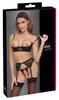 Cottelli Lingerie - Sexy Spitze 3-teiliges Set Schwarz 75B/S