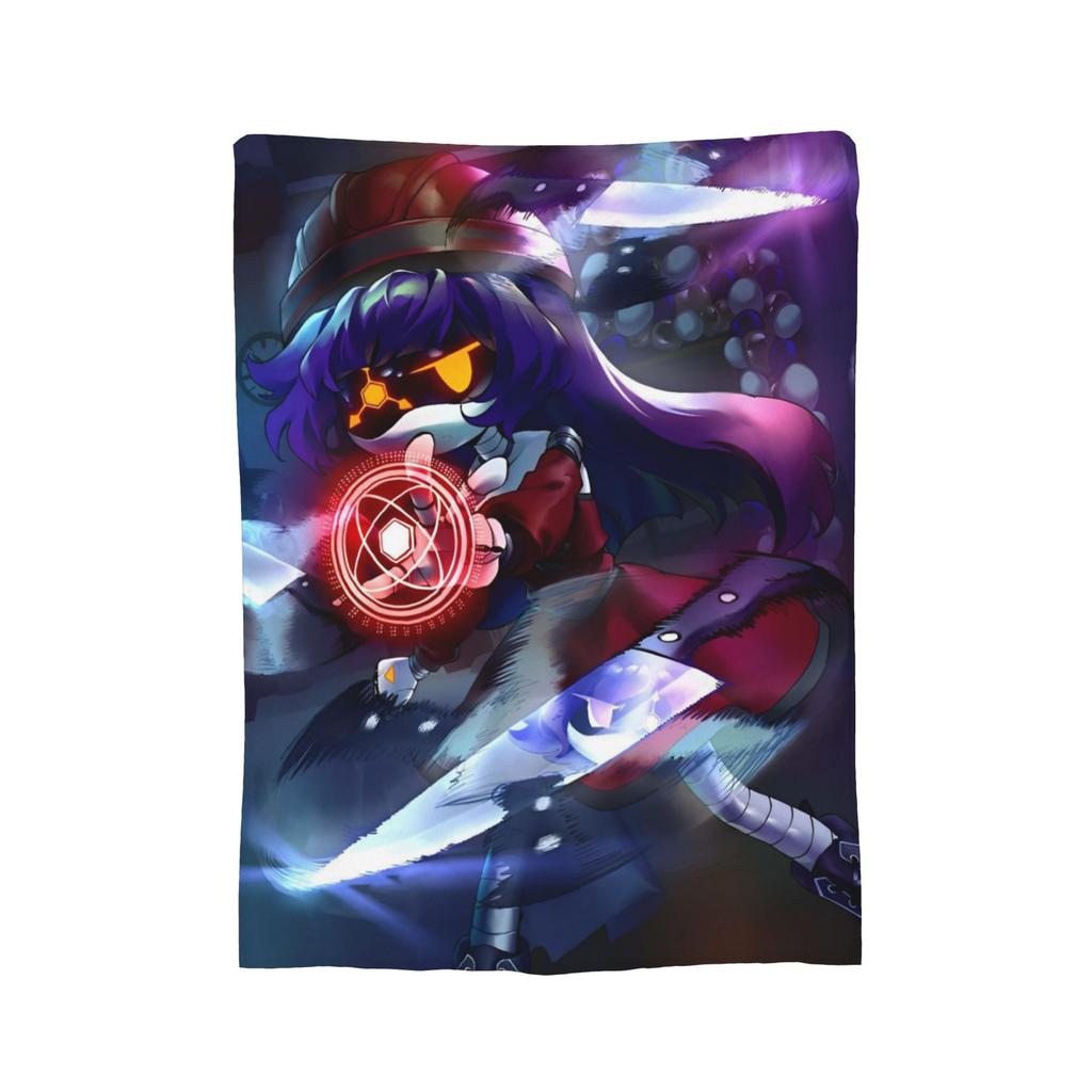 Murder Drones  Fleece Throw Blankets Uzi Doorman Aesthetic Blanket for Bed Bedroom Super Warm Bedroom Quilt,