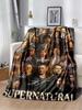 D Supernatural Printed Throw Blanket Soft Cozy for Bedroom Living Room Sofa Bed Travel Birthday Gift