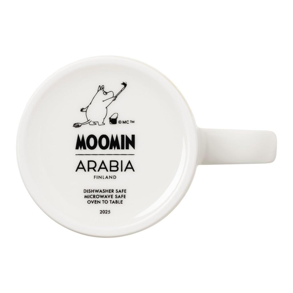 Moomin Arabia Beach Day 2025 Summer [Officially Imported] Mug, Purple, 0.3L
