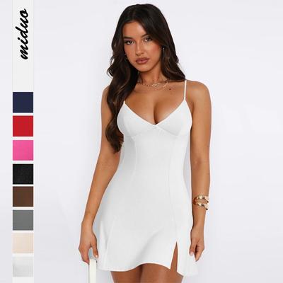 Maßgeschneidertes Damen-Camisole-Kleid Strickkleid