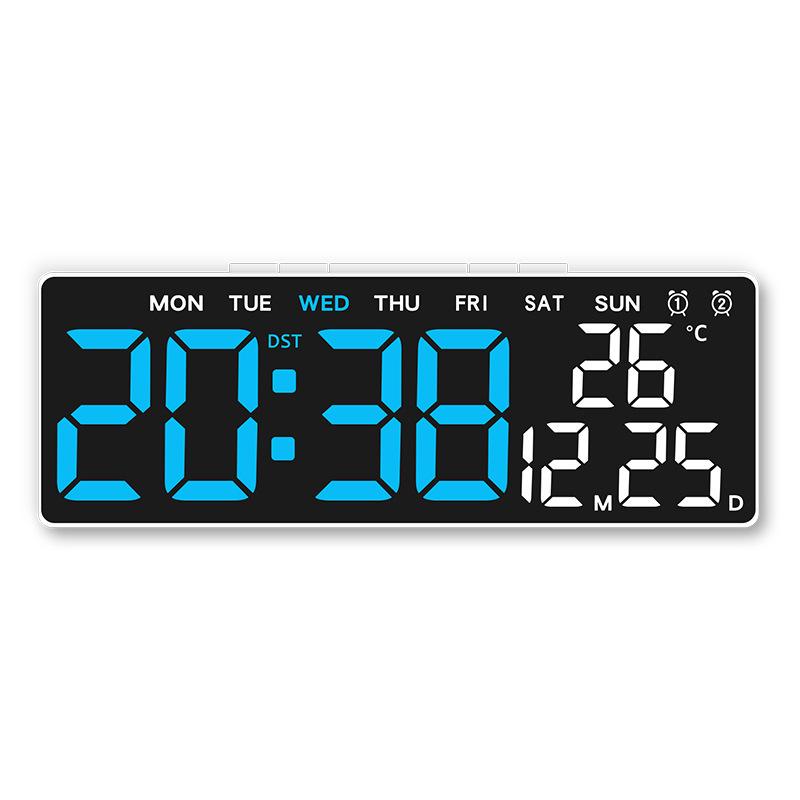 Multifunctional LED Digital Alarm Clock with USB Output - Model 5510