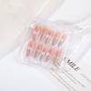 2026 Korean Style Cat Manicure: Medium-Long Wearable Nail Tips, Handmade & Detachable