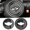 Carbon Fiber Patterned Car Steering Wheel Sticker Suitable For MINI F Series R Series Interior Accessories