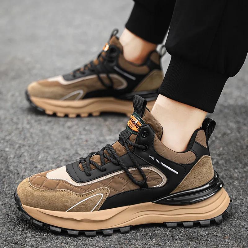 New High Quality Men's Sneakers Lightweight and Breathable Outdoor Running Shoes Versatile Casual Shoes Zapatos Para Hombres