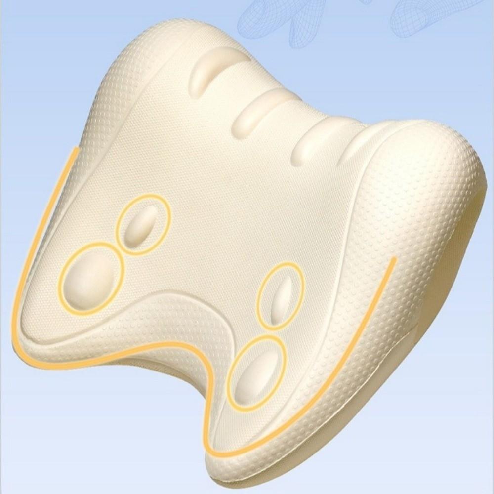U-Shaped Contour Cervical Massage Pillow Acupressure Design Chiropractic Pillow Relaxation Use
