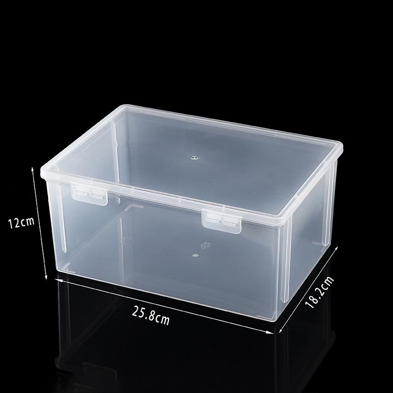 Cutie Plastic PP Rectangulară Translucidă Cutie Ambalaj Mică Cutie Material Transparentă Cutie Depozitare Transparentă Cu Capac