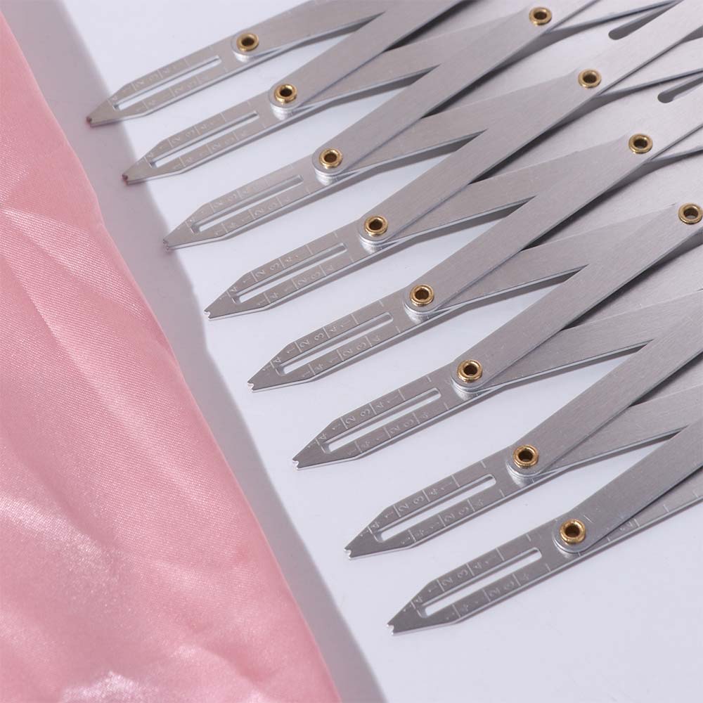 Adjustable Length Expanding Rule Buttonhole Mark Isometric Divider Sewing Gauge Tool DIY Multifunctional