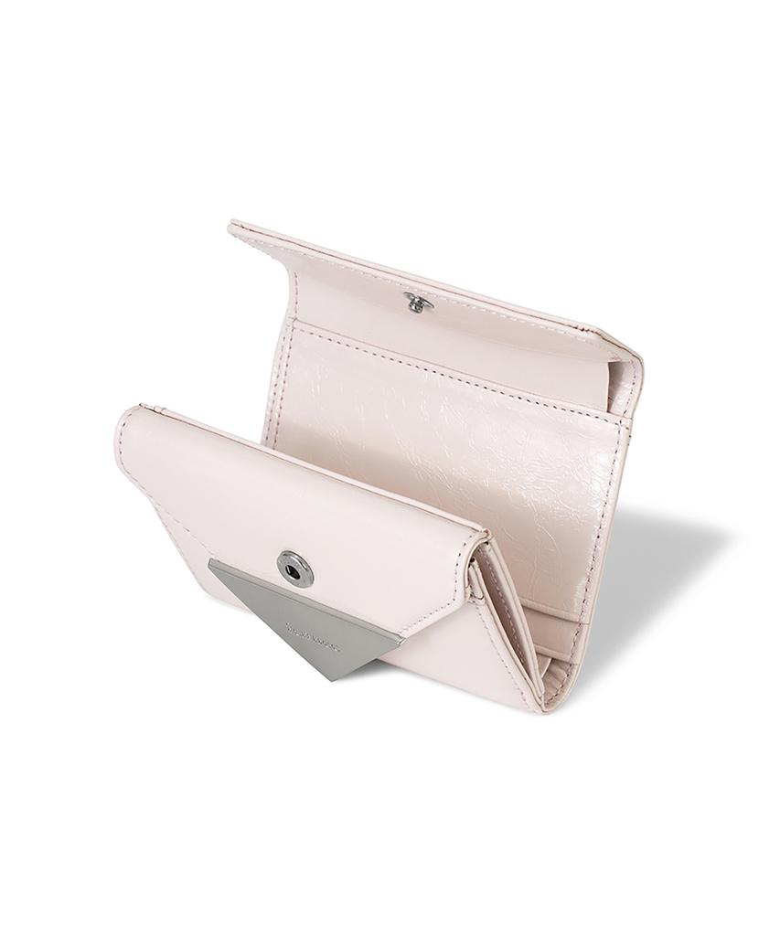 Fennec Crinkle Triangle Doco Wallet - Blossom