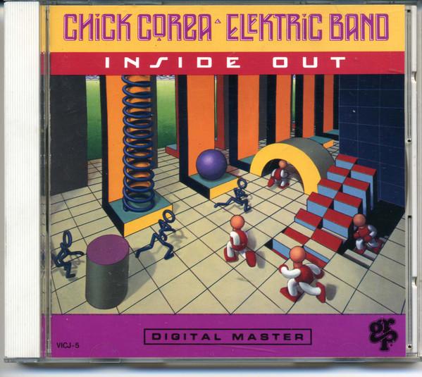 

CD CHICK COREA ELEKTRIC BAND - Inside Out VICJ5 GRP 1990 Japan Jazz Used