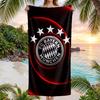Prosop de Plajă Bayern München Microfibră Moale Prosop de Vară Uscare Rapidă Prosop Absorbant pentru Plajă Piscină Călătorie