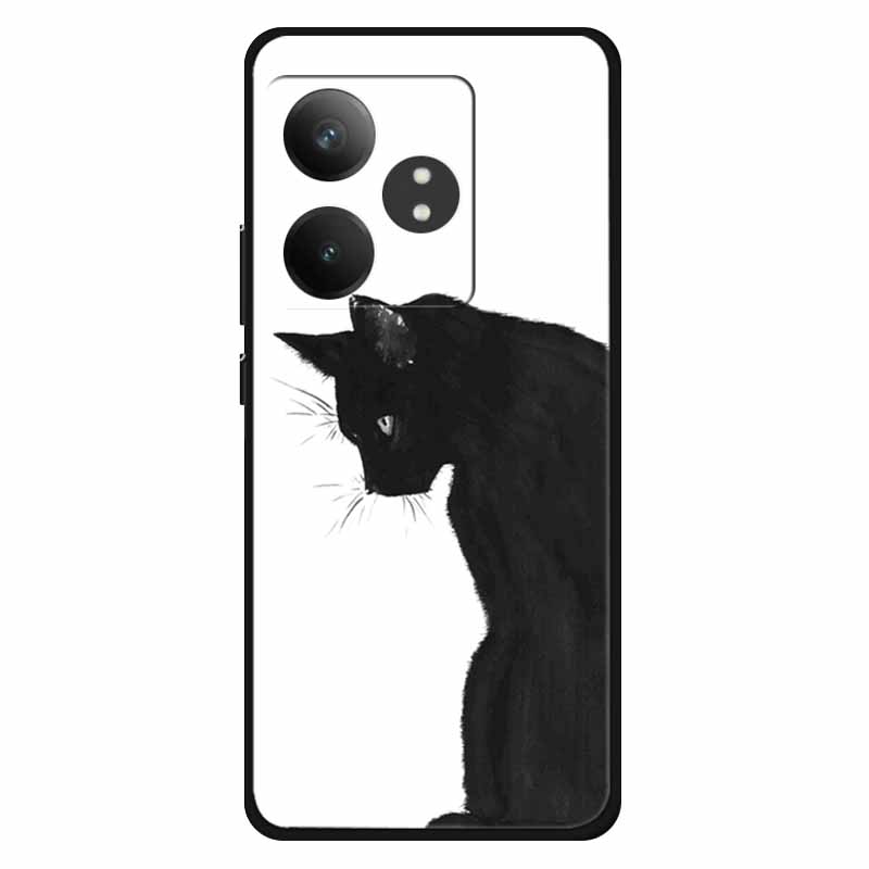 Funda For Realme GT 6T / GT 6 Cases Silicone Planet Painted TPU Soft Phone Back Cover For RMX3853 Protective Coque RMX3851  GT 6