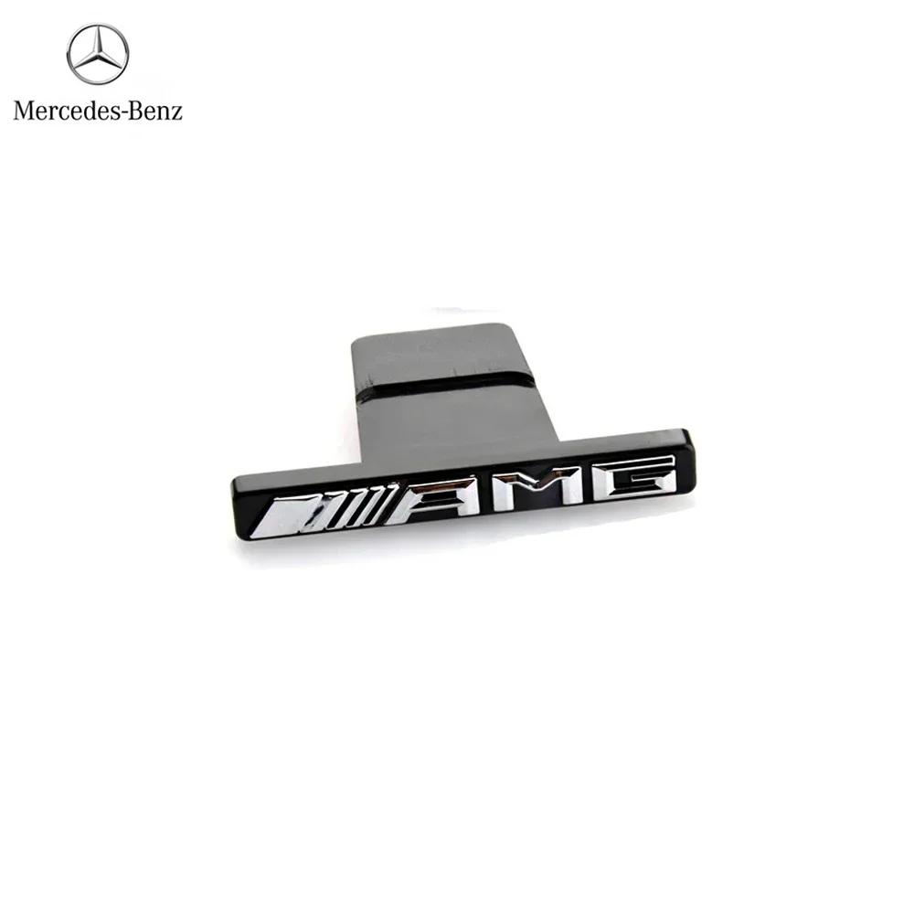

Hots 3D ABS Mercedes Benz Logo AMG Grill Emblem Badge For Mercedes GLC G Class W204 W205 W212 W213 GT Model AMG Sticker Accesso срібний