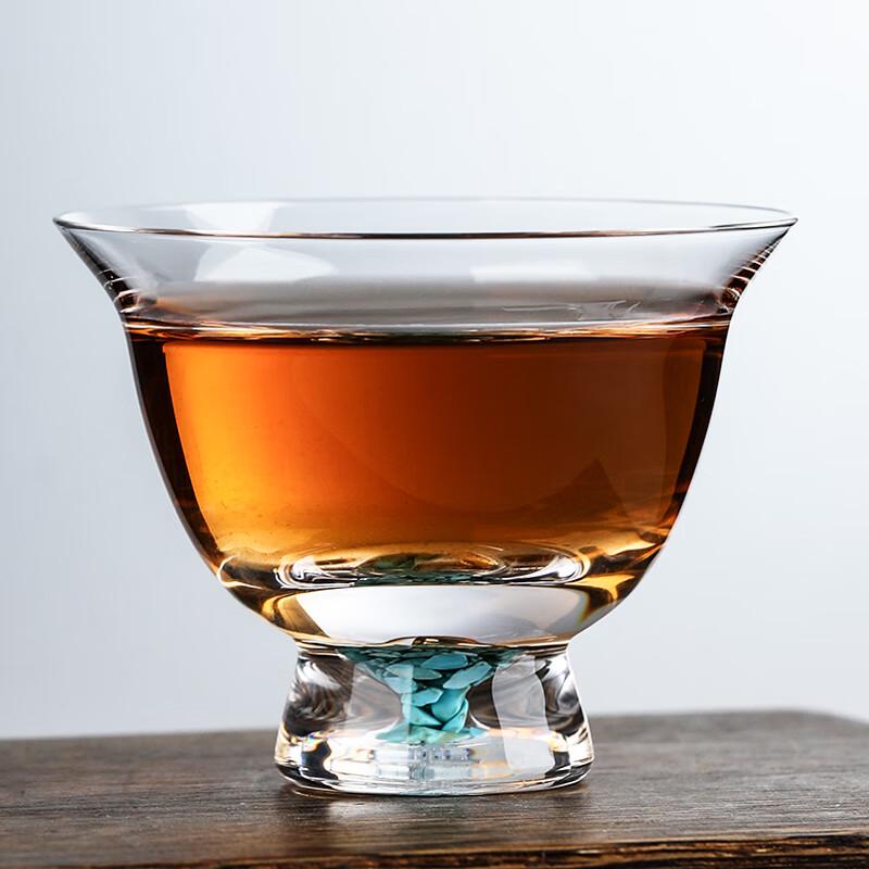 Sushi Rolando Series Luxury Crystal Glass Master Teacup