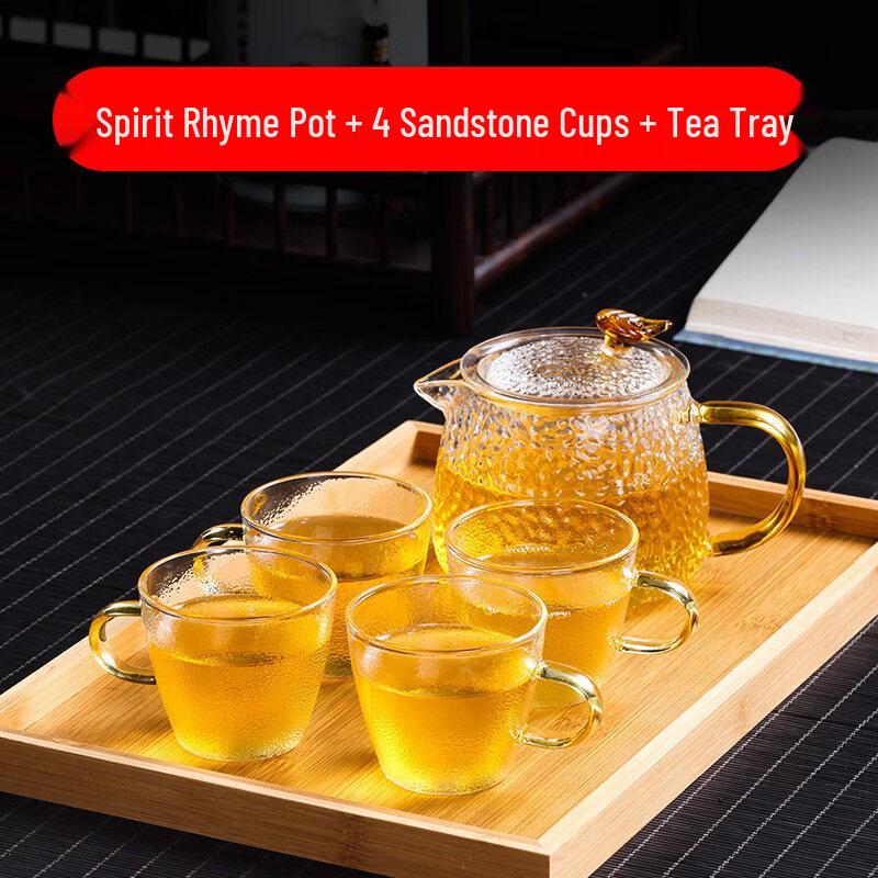 ZISIZ Glass Kung Fu Teapot