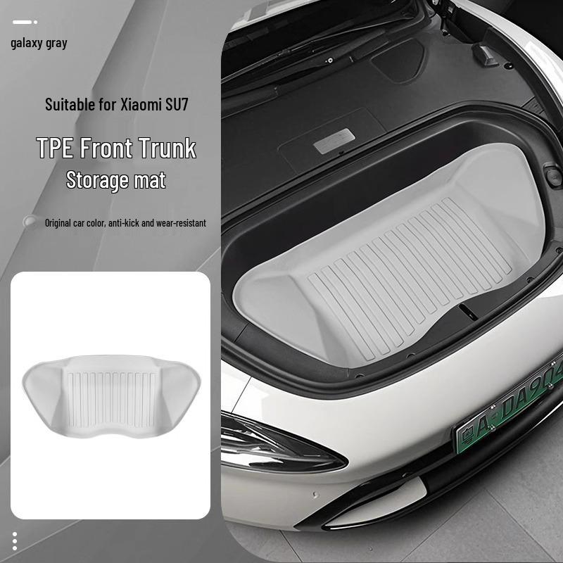 Eco-friendly, Odorless TPE Floor Mats for Xiaomi SU7: Original Car Color and Interior Match