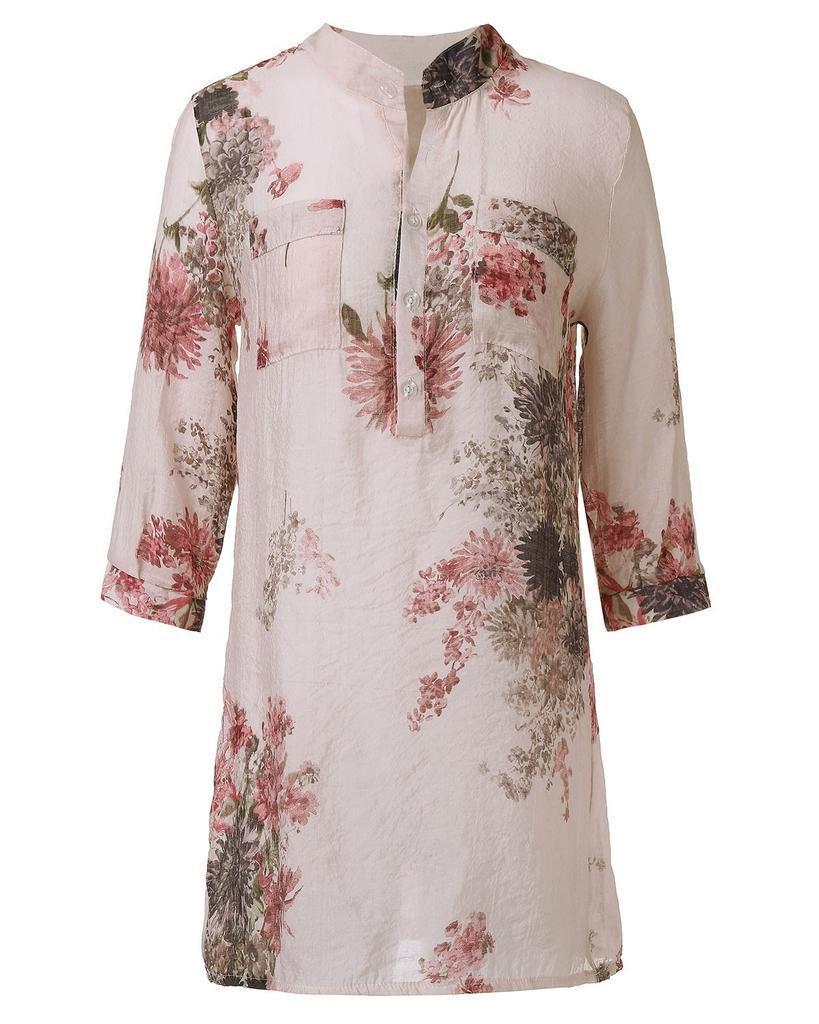 Vintage Dames Casual Losse Jurk Met Bloemenprint Met Tijdloze Charme Voor Alle Gelegenheden