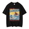 Steig ein, Verlierer! Wir tun Gottes Willen! Lustiges Bibel-Meme-T-Shirt, modische Y2K-Oversize-T-Shirts für Damen und Herren, lässige Baumwoll-T-Shirts