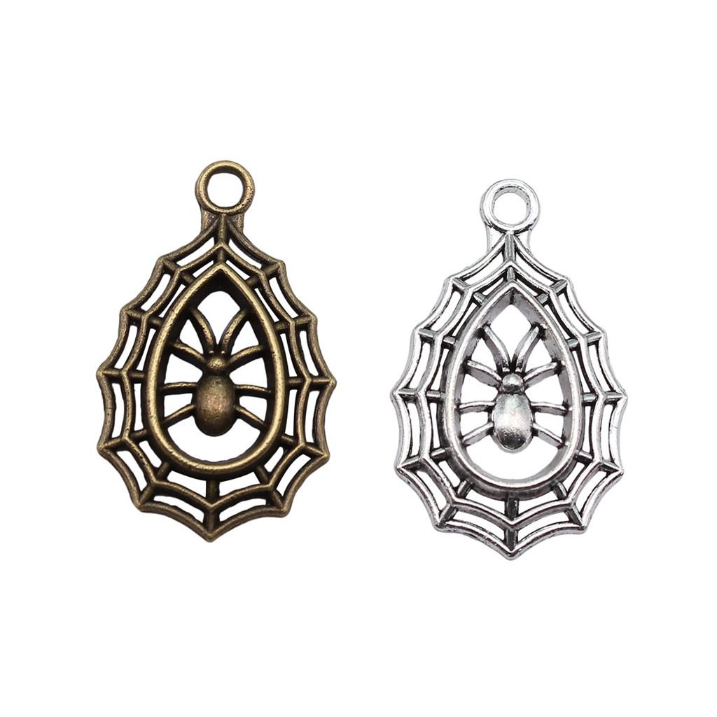 Halloween Charms Multi Color Alloy Pendants For DIY Jewelry Accessories