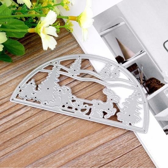 Christmas Tree Sleigh Metal Cutting Dies DIY Scrapbooking Paper Card Photo Craft