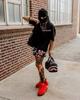 Unisex Sommar Trendiga Basketkaraktär Meshshorts - Snabbtorkande, Ovanför Knät, Fyrpunkts Casual Utomhuskläder