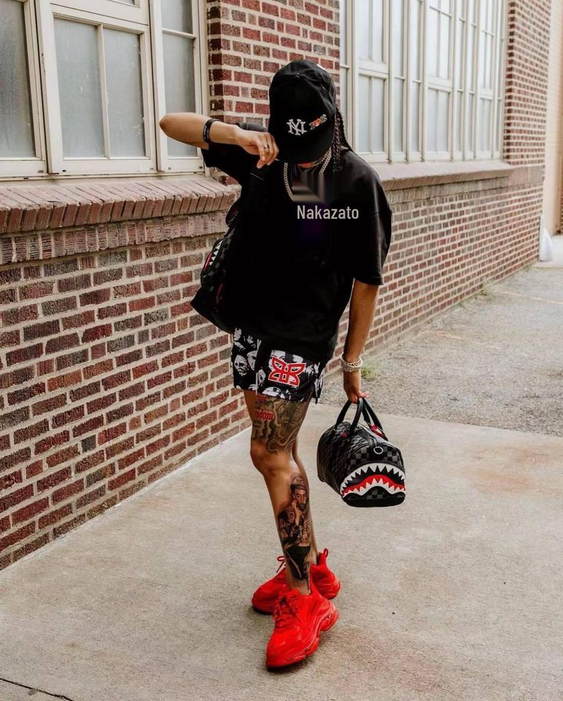 Unisex Sommar Trendiga Basketkaraktär Meshshorts - Snabbtorkande, Ovanför Knät, Fyrpunkts Casual Utomhuskläder