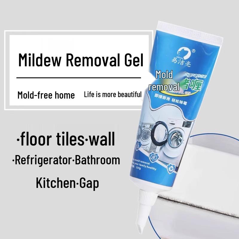 Multi-Purpose Mold Remover Gel for Household: Washing Machine, Toilet, Grout, Sink, and Anti-Mold Prevention