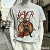 Slayer For Fan Gift Tshirt Unisex Unisex Harajuku Oversized Unisex Short Sleeve Streetwear High Quality Couples Classic Comfortable